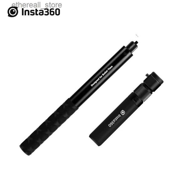 Monopiedi selfie Insta360 One R Bullet Time Bundle Maniglia di rotazione + 1/4 Selfie Stick Monopiede portatile per fotocamera sportiva Insta360 One X2 Insta 360 X Q231110