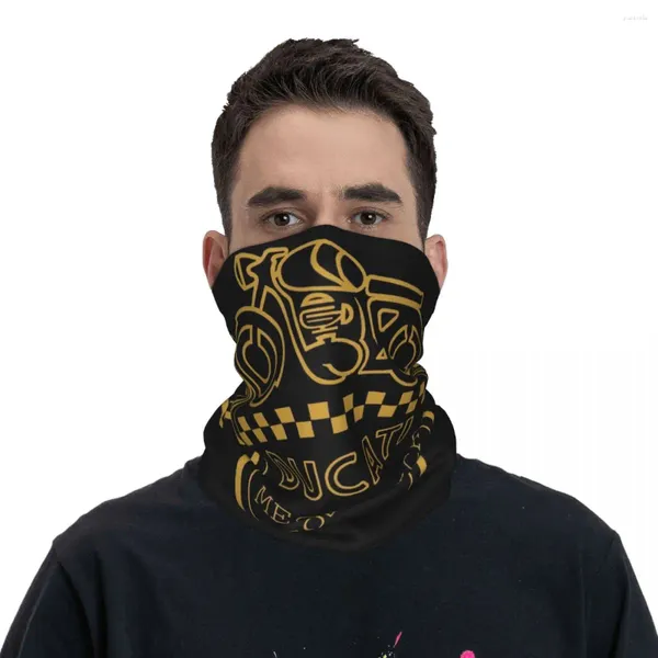 Schals Ducatis Performance Motorradzubehör Bandana Halsabdeckung Racing Team Maske Schal Coole Wanderkopfbedeckung Unisex Winddicht