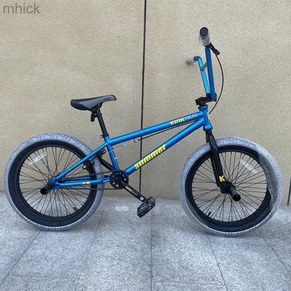 Pedali bici Kink 20 pollici Fancy Stunt Bmx Street Bike V Brake Telaio in acciaio Bambini uomini e donne Aldult Minni Racing Performance Bicycle 3M411