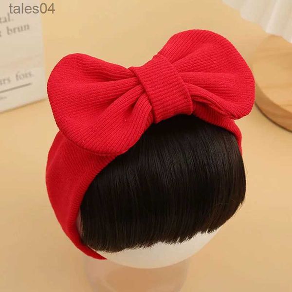 Männer Kinder Perücken Neugeborenen Baby Kopfbedeckung Mode Bowknot Stirnband Baby Mädchen Neugeborene Prinzessin Perücke Stirnband Säuglingshaarband Kinder Zubehör YQ231111