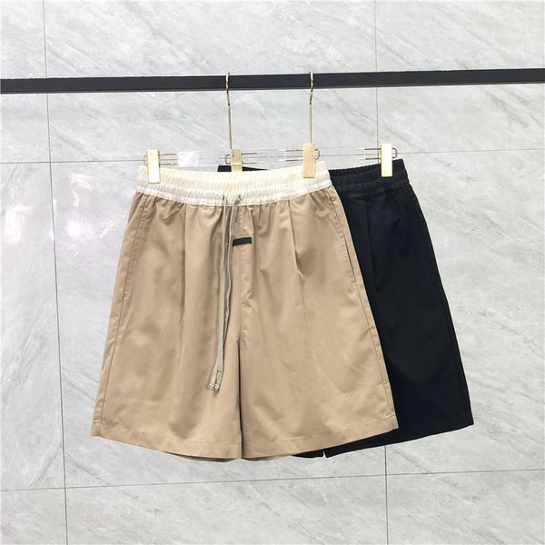 23ss Summer Men Polyester Blank Beach Shorts Fashion Europe Middle Pants Running Jogging Bottoms Trunks