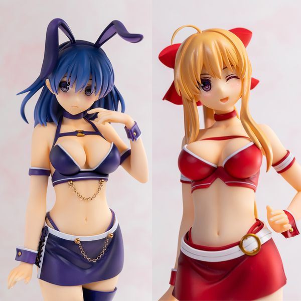 Toys de armas 29cm Skytube Alphamax Anime Sexy Girl Fukiishi Hana Racing Girl 1/6 PVC Figuras de ação Modelo de coleta adulto Doll Toys Toys