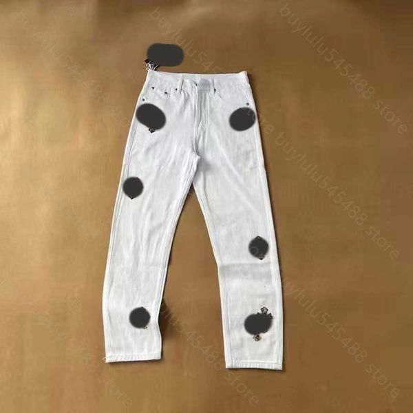 Jeans masculinos e femininos Pant 2023 Marca de moda CH LOGOTO DE CALULHO LOVO STROURSS PARA HOMENS E MULHERES CASAIS N7EA