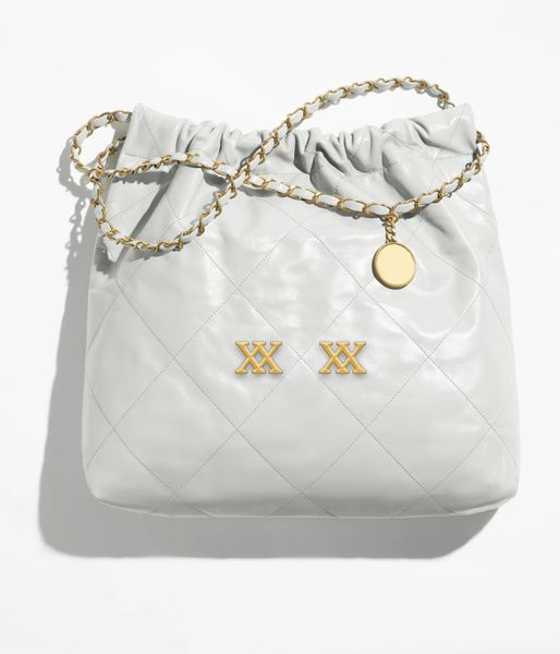 Design classico della borsetta per la catena della borsa da donna Stringer e di apertura Metodo di pelle di pecora Decorazione a ciondoli per ciondoli Bianco rosso bianco