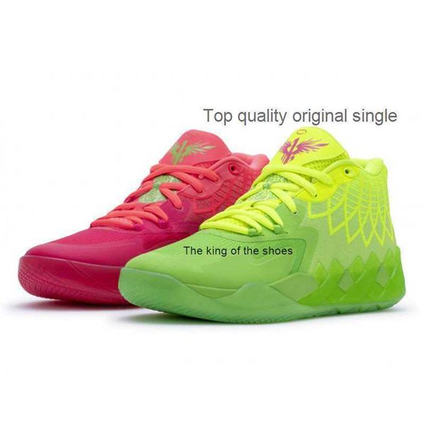 2023MB.01 shoesWith Box LaMelos Ball MB.01 Basketballschuhe US 7.5-12 Herren Trainer Sport Galaxy Beige Queen Buzz City Rick und Morty Sky Blue Black Blast