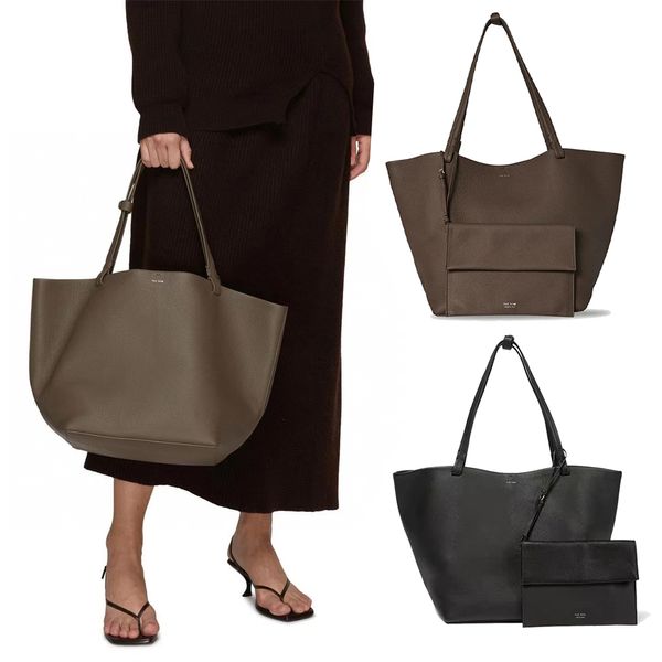 Luxurys Designer Shopper Travel The Row Einkaufstasche Damen Herren Schultertasche Mutter Handtasche Unterarmtasche Clutch Arbeits-Umhängetasche Damen mit Geldbörsen Pochette Weekender-Tasche