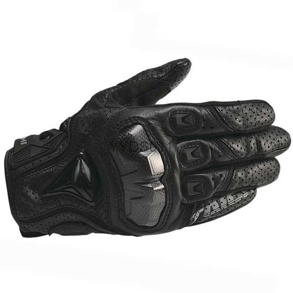Перчатки с пятью пальцами RS TAICHI Мотоциклетные перчатки Дышащие углеродные волокна Мотоциклетные гоночные перчатки Перчатки для мотокросса YQ231111