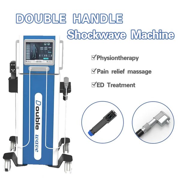Double Pandels Slimming Shockwave Muscle Dor alivine a terapia de choque da terapia erétil de disfunção erétil tratamento de ondas de choque de ondas de choque Perda de peso