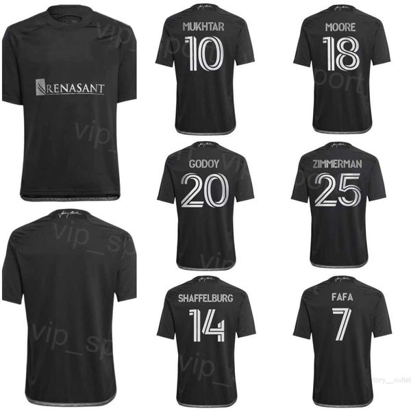 Nashville SC Jersey FC Soccer 10 Hany Mukhtar 17 CJ Sapong 25 Walker Zimmerman 5 Jack Maher 8 Randall Leal 18 Shaq Moore 7 Fafa Picault Football Kits 2023 2024