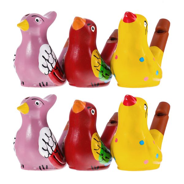 Производитель шума птичьих свистков в ваннах -игрушках детей Детские водные борьбы с игрушками Noisemakers 230411