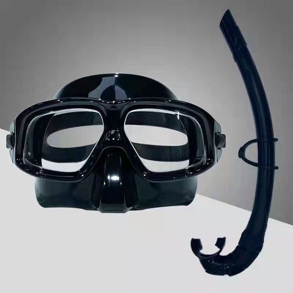 Maschere subacquee Maschera subacquea Specchio di superficie per immersione libera lente antiappannamento ad alta definizione attrezzatura per maschera da snorkeling 230410