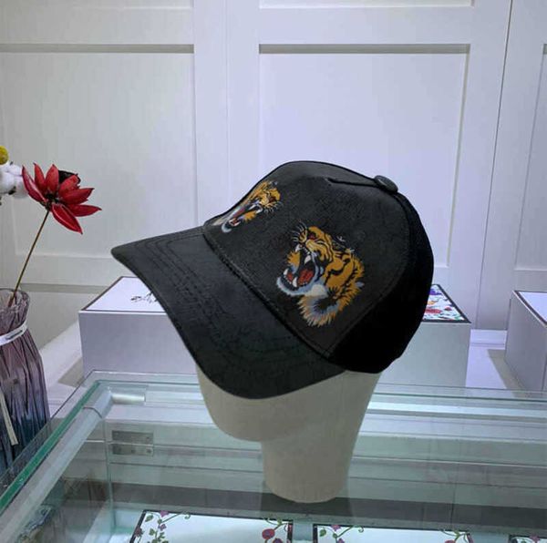 Berretto da baseball 22ss moda casquette berretto da baseball da uomo designer tigre ape serpente fiore berretto da baseball berretto di lusso