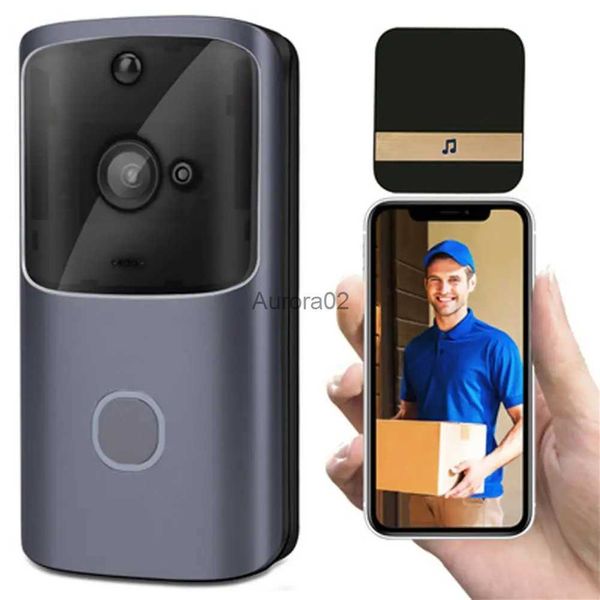 Timbres Z5 Smart HD 720p 2.4G Wifi inalámbrico Video Timbre Cámara Visual Intercomunicador Visión nocturna IP Timbre Cámara de seguridad inalámbrica YQ231111