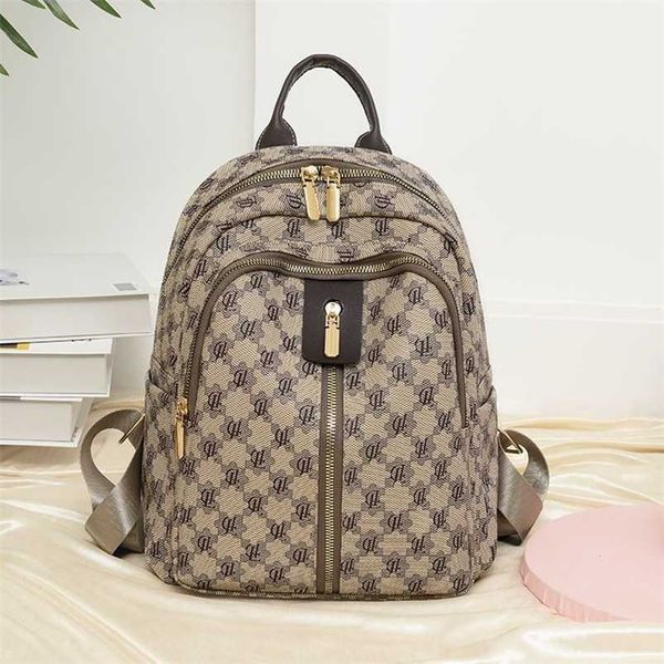 Designer Tasche Hong Kong Rucksack Damen Tasche 2023 neue koreanische Version vielseitiger Trend einfacher Rucksack Mode lässig große Kapazität Reise Sonderpreis Direktverkauf