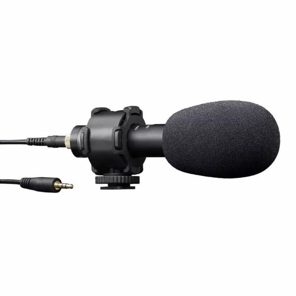 Профессиональный стереомикрофон 35 мм, конденсаторный видео-аудио-рекордер, микрофон для DSLR-камеры, видеокамеры Sbdwt