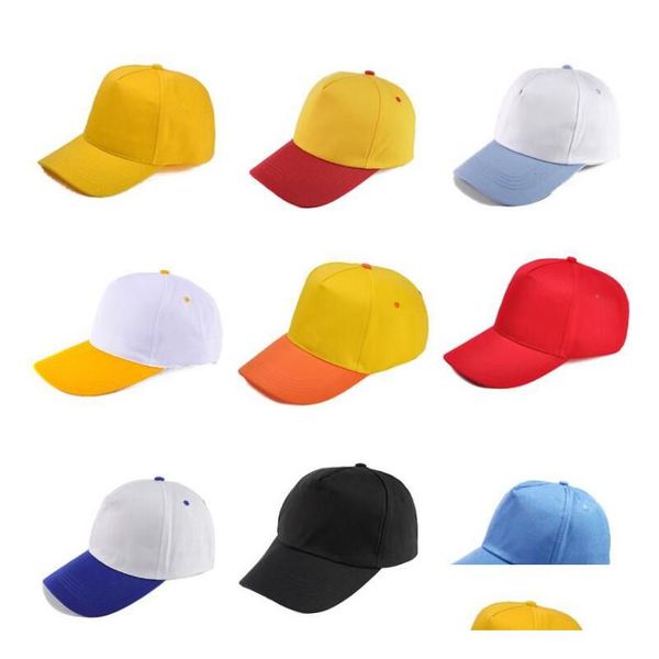 Adt Berretto da baseball da golf per bambini Cappello casual in cotone regolabile Cappelli per il tempo libero Stampa personalizzata Snapback Primavera Estate Consegna a goccia con visiera Dhy6J