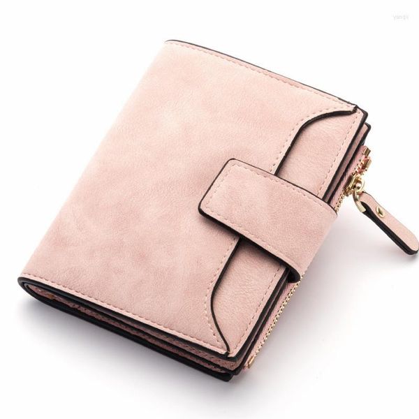 Wallets Leather Women Wallet Hasp Small e Flim Coin Pocket Pocket Purse Cards Designer Pursewalletswallets