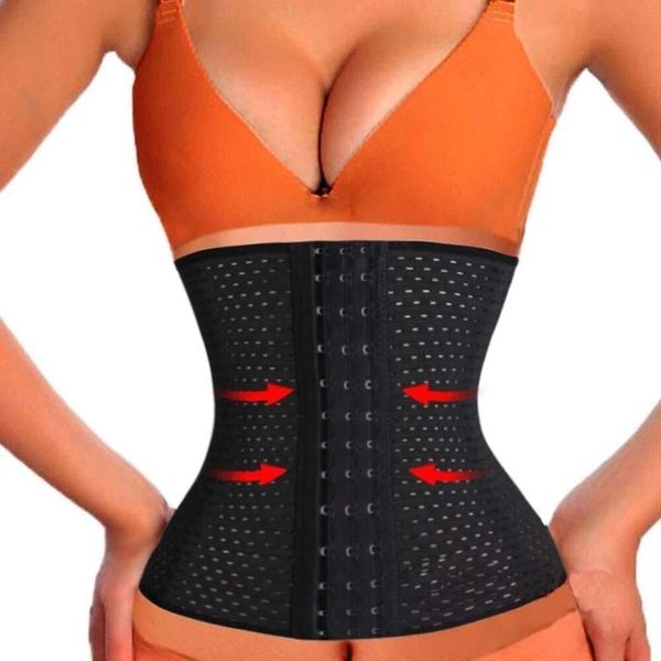 Venda quente feminino cintura trainer shaper pós-parto barriga cinto oco espartilho cinto cintura corpo shaper 4 cores XS-9XL plus size
