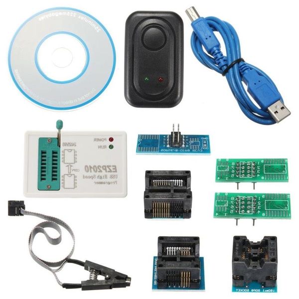 Бесплатная доставка EZP2010 Высокоскоростной USB-кабель EEPROM SPI BIOS Программатор Поддержка разъема для компакт-дисков 24Cx 25Cx 93C Набор интегральных схем Active Com Egwl