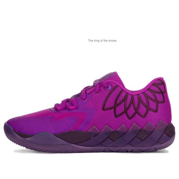 Scarpe LaMelo Ball MB01 Lo Disco Purple in vendita con scatola Scarpe da basket da donna per uomo Sneakers US7.5-US12MB.01