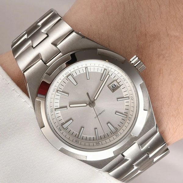 Другие часы Miyota Watch Case мужские 40 мм Мужские механические наручные водонепроницаемые часы из нержавеющей стали 8215 Часы с механизмом 231110