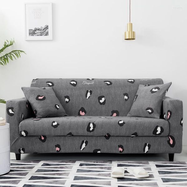 Stuhlhussen 40 Sofabezug Spandex Elastische All-Inclusive-Couch für Wohnzimmer-Sektions-Liebessitz-Möbel-Dekoration