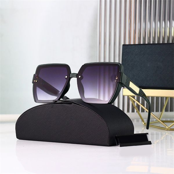 Oversized óculos de sol tons designer óculos preto branco leopardo impressão maior quadro lentes de sol unissex à prova de sol quadrado óculos de sol de luxo casual ga025