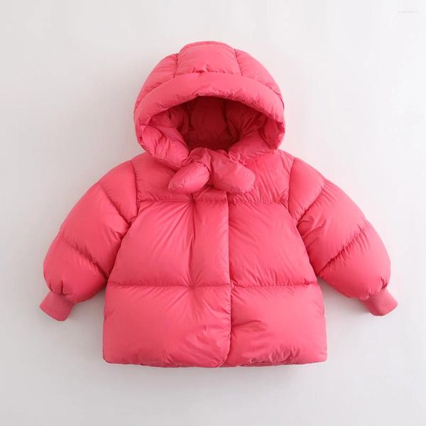 Daunenmantel MARCJANIE Mädchen Winter-Outwear mit Kapuze, leichte Jacke, Baby, Kleinkind, verstaubar, dicker Puffer 213528