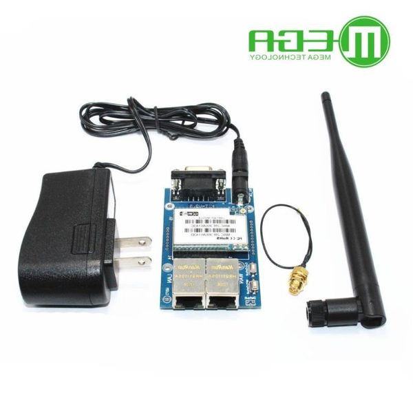 Бесплатная доставка HLK-RM04 RM04 Последовательный порт Uart к беспроводному модулю Ethernet WiFi с комплектом для разработки платы адаптера Стартовый комплект HLK-RM04 Pwicf