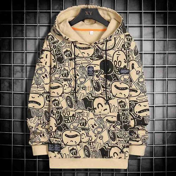 Felpe con cappuccio da uomo Felpe con cappuccio da uomo Felpe con cappuccio anime Abbigliamento moda Uomo Streetwear Felpa con cappuccio Harajuku Felpe stile giapponese Camicie a maniche lunghe Abbigliamento da uomo YQ231111