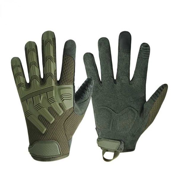 Taktische Handschuhe Herren Touchscreen Taktische Handschuhe Klettern Fahrrad Reiten Fitness Jagd Wandern Outdoor Arbeit Anti-Rutsch-Vollfinger-Handschuhe zln231111