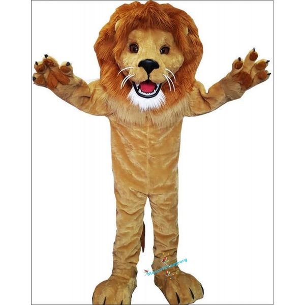 2024 Leão Rei Simba Trajes Da Mascote Carnaval Hallowen Presentes Adultos Fantasia Jogos de Festa Roupa Celebração Do Feriado Roupas de Personagem de Desenho Animado