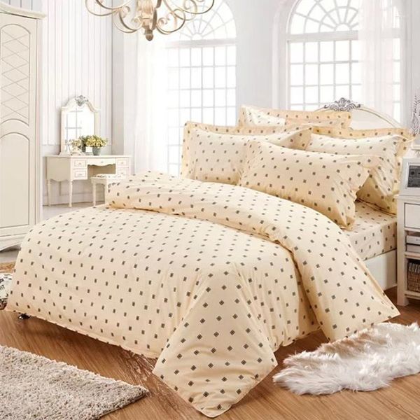 Set di biancheria da letto Home Textile Cotone 300TC stampato El Set di lenzuola