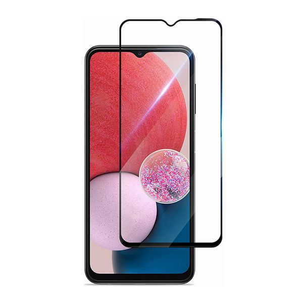 Vollständige Displayschutzfolie für Samsung Galaxy A14 A53 A23 A13 5G A03s Schwarze Kanten Kratzfestes Hartglas Boost Mobile