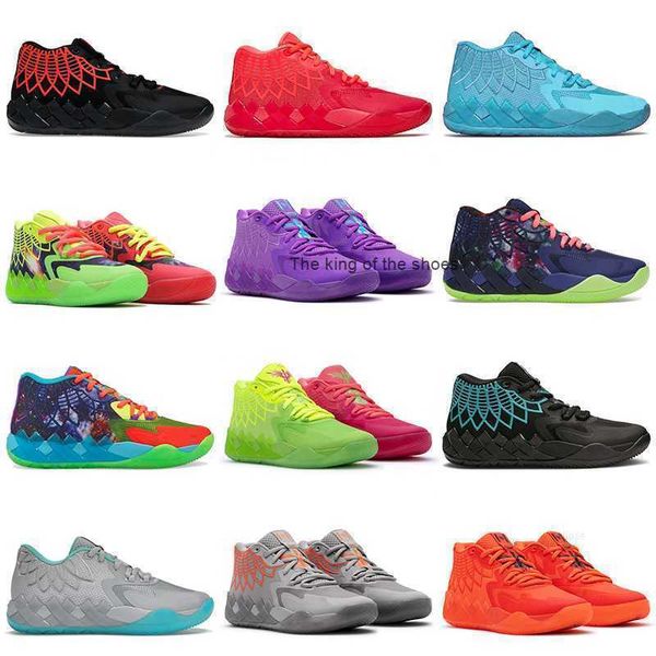 MB.01shoesOG Stiefel LaMelo Ball 3 Bälle MB.01 Basketballschuhe Black Blast Rick und Morty Rot Beige Queen City Galaxy Be You Buzz UFO Rock Ridge Not From