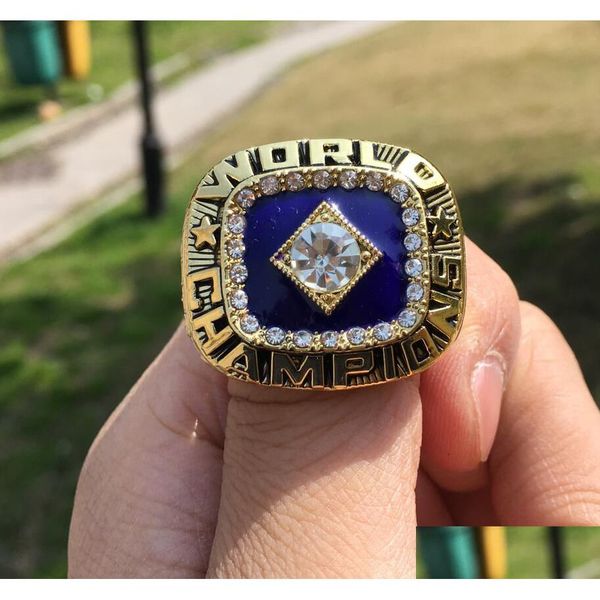 Anello del campionato della squadra di baseball degli Yankees del 1978, souvenir, regalo per i fan degli uomini, consegna all'ingrosso Dhisb