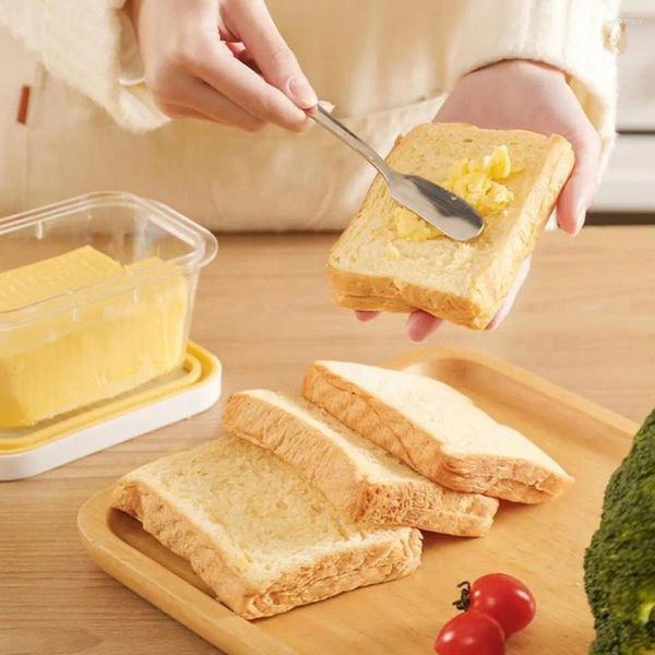 Lagerung Flaschen Butter Cutter Box Universal Rechteckige Käse Keeper Kühlschrank Gericht Mit Deckel Küche Werkzeuge