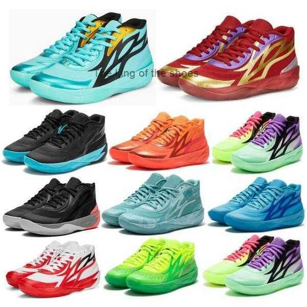 2023 Lamelo Ball MB 02 Scarpe da basket da uomo MB.02 2 Honeycomb Phoenix Phenom Flare Lunar New Year Jade Purple Outdoor Scarpe da ginnastica da ginnasticaMB.01