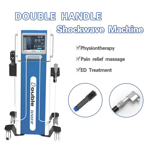 ShockWave Machine Terapia ad onde d'urto per fisioterapia Trattamento del dolore Trattamento ED maschile Riduzione della cellulite