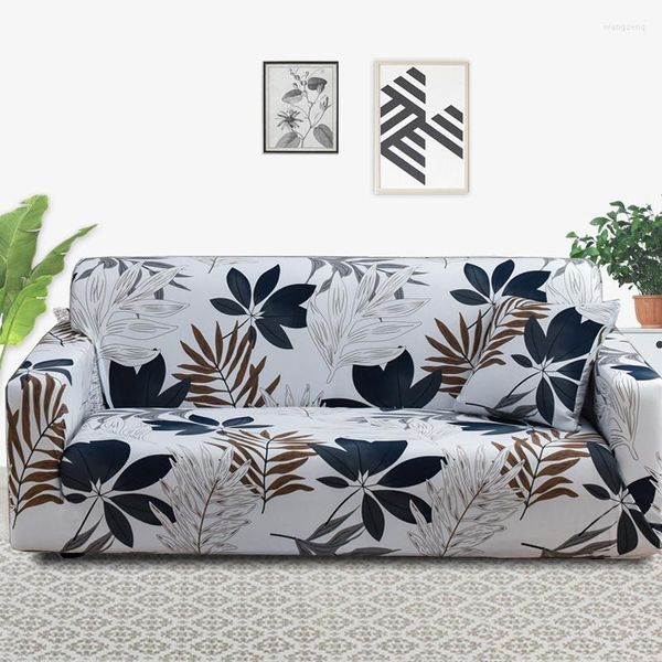 Sandalye kapaklar geometrik modern kanepe kapak elastik çiçek slipcover oturma odası mobilya koruyu