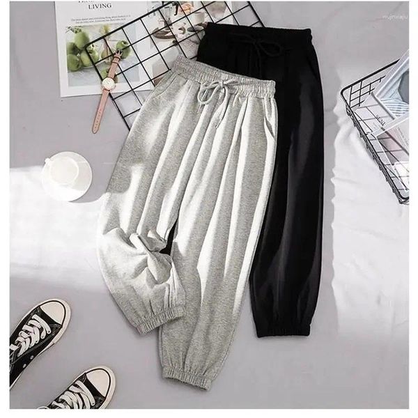 Hosen Kinder Kleidung Frühling Herbst Mode Baumwolle Casual Sport Harem Lange Kinder Jungen Mädchen Laufen Kordelzug Hosen C08