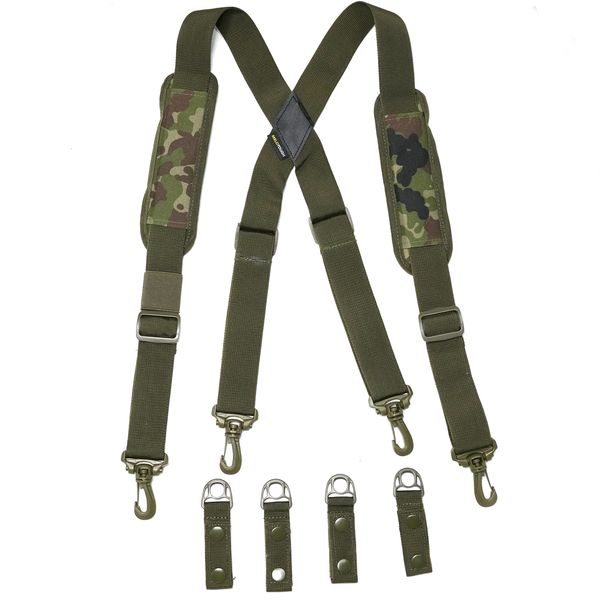Bretelle Bretelle tattiche MeloTough Bretelle per cintura di servizio con bretelle imbottite regolabili tattiche militari 230411
