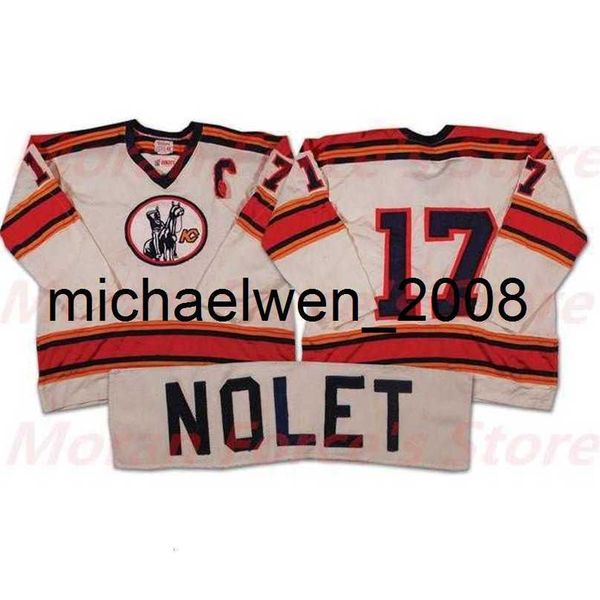 Weng Kaufen Sie günstig 1974o 75 Bart Crashley Kansas City Scouts Trikots o 17 Simon Nolet Trikot mit Namen und Nummer aufgenäht