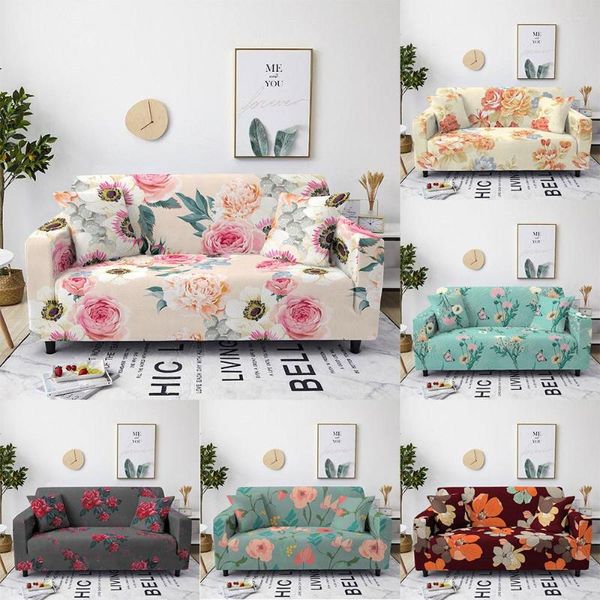 Tampas de cadeira Slipcovers Slipcovers Sofá Elastic para Living Room Corner Couch Furniture Protector Tootas Fundas