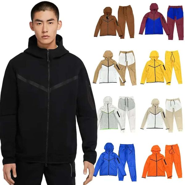 2023 Kalın Tasarımcılar Teknik Fleeces Pants Mens Hoodies Ceketler Kış Fiess Eğitim Spor Alanı Pamuk Pantolon Hoodys Joggers Ceket Techfleeces Ess