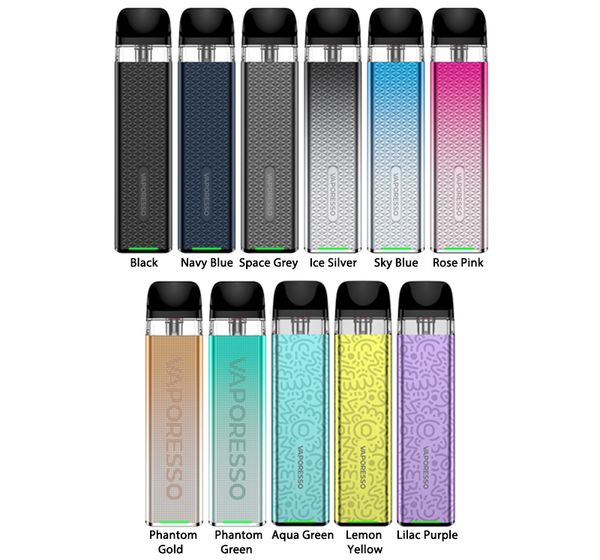 Einzelhandel!Vaporesso XROS 3 Mini Kit 1000 mAh Vape mit 2 ml 0,6 Ohm XROS Pod-Kartusche MTL zu RDL elektronischer Zigarettenverdampfer