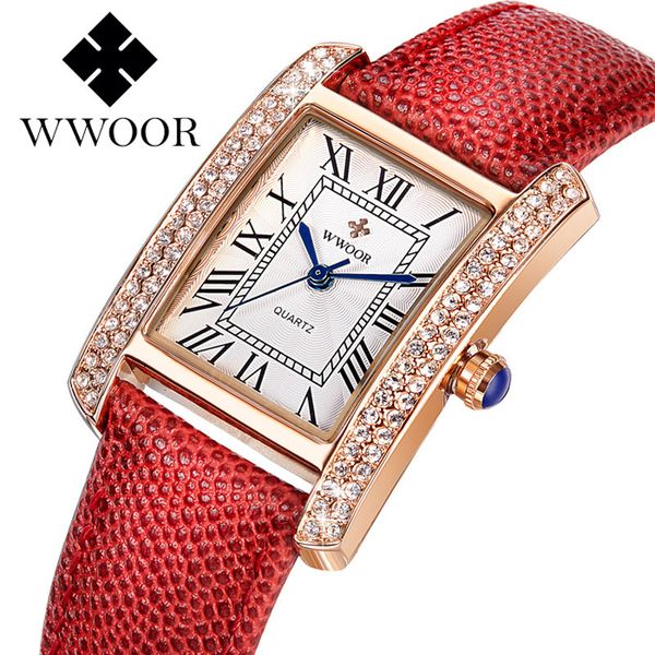 Orologi da donna Marca edizione coreana Moda Cintura in vera pelle 230201