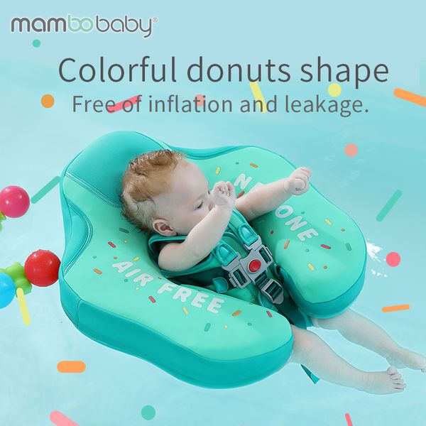 Floats infláveis ​​Tubos Dropshipper Mambobaby não inflável Baby Swim Float Chest Ring 230411