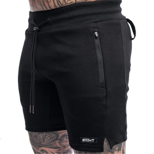 Shorts Shorts Shorts Zip Pocket Gyms Fitness Male Summer Leisure Outdoor Running Jogger Beach Training Pants Sport 230410