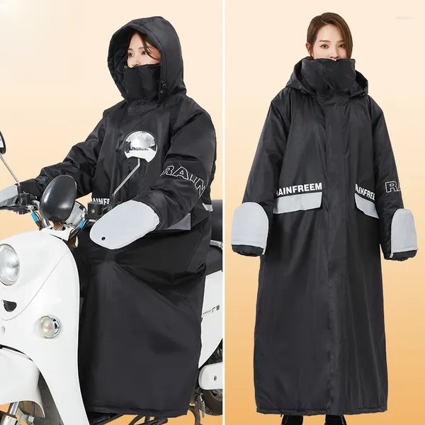 Impermeabili Tuta impermeabile Impermeabile Oxford Moto Pieghevole Impermeabile Ispessimento Giacca a vento da viaggio Guarda Chuva Abbigliamento antipioggia